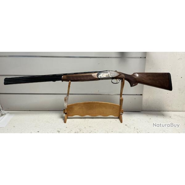 Fusil superpose Mercurey mansart XL7G cal.12/76 bois can.71cm avec grosse grav�