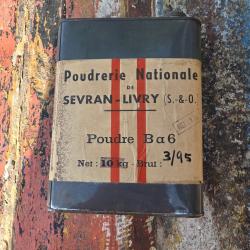 Bidon  poudre  de chasse  2l 1 g&eacute;n&eacute;ration