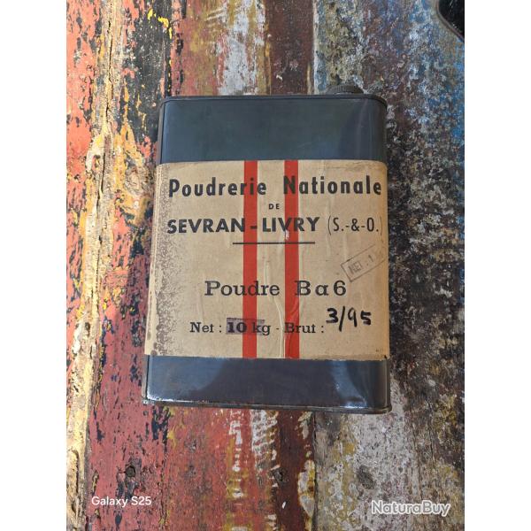 Bidon  poudre  de chasse  2l 1 g�n�ration
