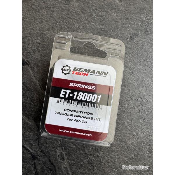 Eemann Tech Competition D�tente Ressorts Kit pour AR-15