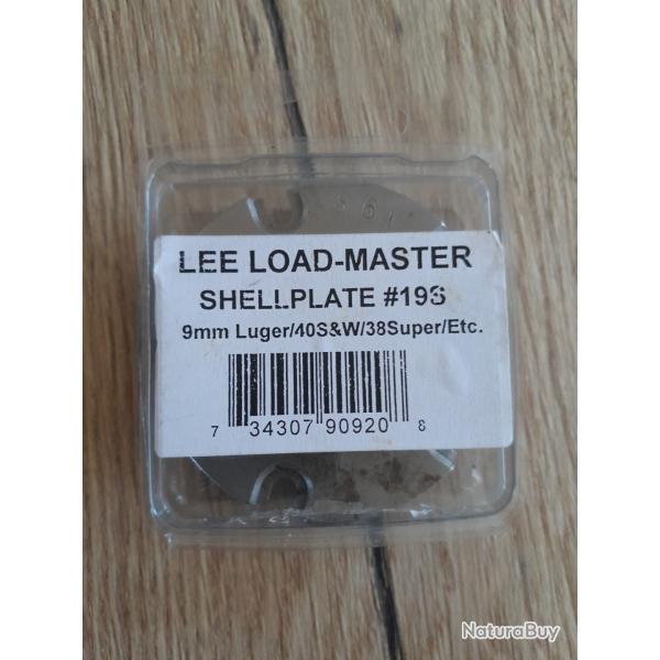 Plateau support de douilles Lee Precision pour Load Master 19S