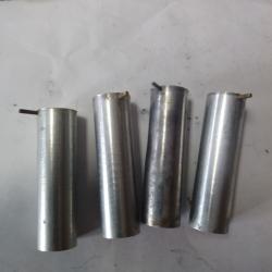 lot de 4 cartouches cal 16 a broche et pertc centrale inusables