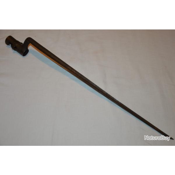 BAIONNETTE A DOUILLE MOD.1847- FUSIL &  MOUSQUETON 1822T-1842-1853-1854-1857 & 1867- SECOND EMPIRE