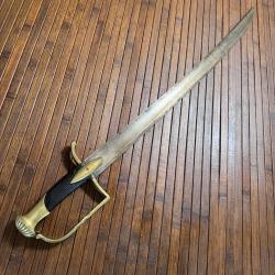 SABRE DE CAVALERIE EMPIRE - CONSULAT LAME A LA MONTMORENCY