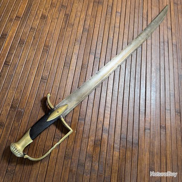 SABRE DE CAVALERIE EMPIRE - CONSULAT LAME A LA MONTMORENCY