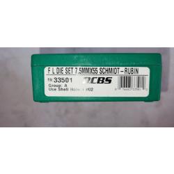 Jeu d'outils 7.5x55 suisse RCBS