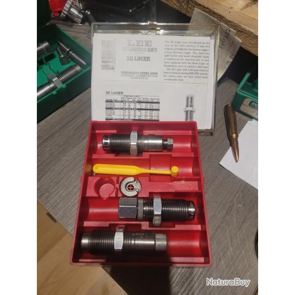 Outils lee calibre 30 luger