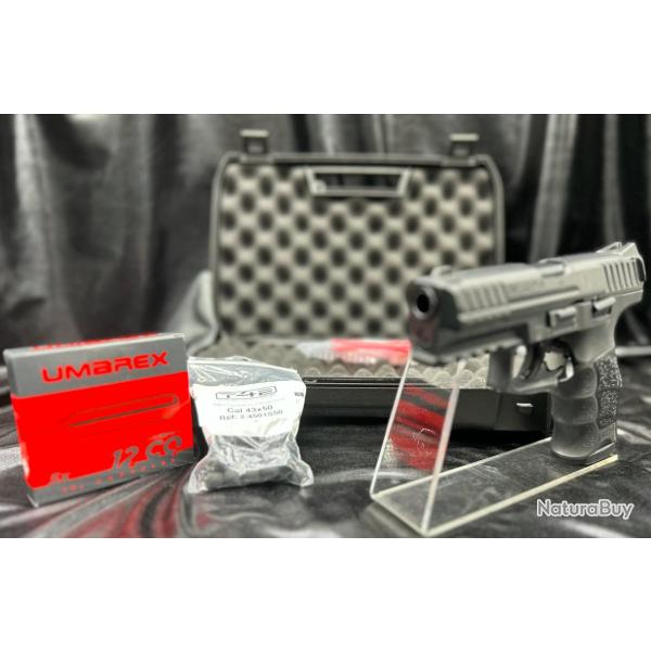 Pack "pr�t � tirer" - Pistolet HK SFP9 T4E - (CO2 + Munitions) - Calibre 43 - (5 joules ) Umarex