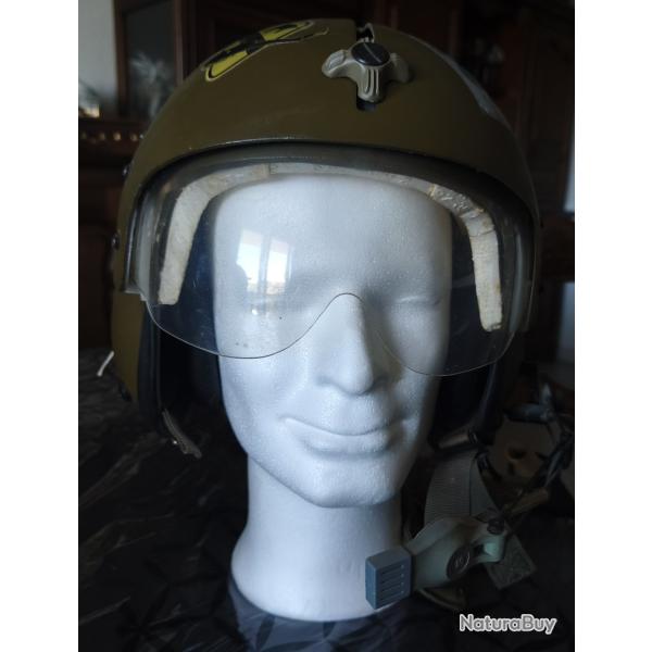 CASQUE PILOTE HELICOPTERE USA GENTEX APH 5 PERIODE VIET NAM