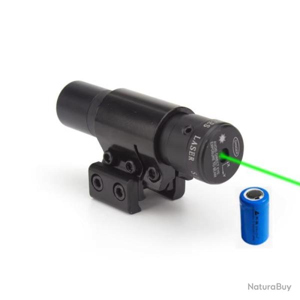 Promo ( a )  !!!! Laser point vert ( pile incluse )