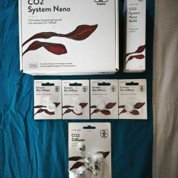 Kit CO2 Aquarium Tropica System Nano + Recharge et Diffuseurs - Neuf
