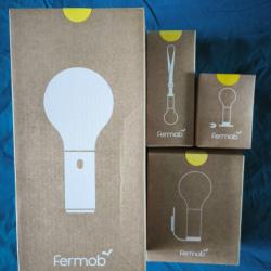 Fermob APL&Ocirc; Couleur Jaune: Lampe H24 + Sangle de suspension + Applique + support de table100% Neuve