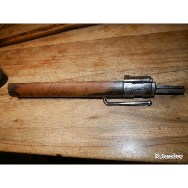 Partie avant de MAUSER Kar 98AZ avec Tenon, Embouchoir, Quillon et Bois