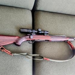 Carabine TIKKA M65 Cal. 300 Win mag sp&eacute;ciale battue + Lunette Waldberg 1-6x24