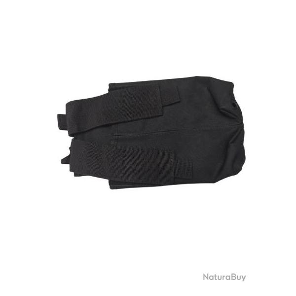 Pouch 2 Poches Noir - Black Eagle