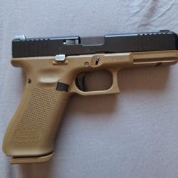 Glock 17 fr gen5.  coyote ,"armee fran&ccedil;aise" cal.9x19