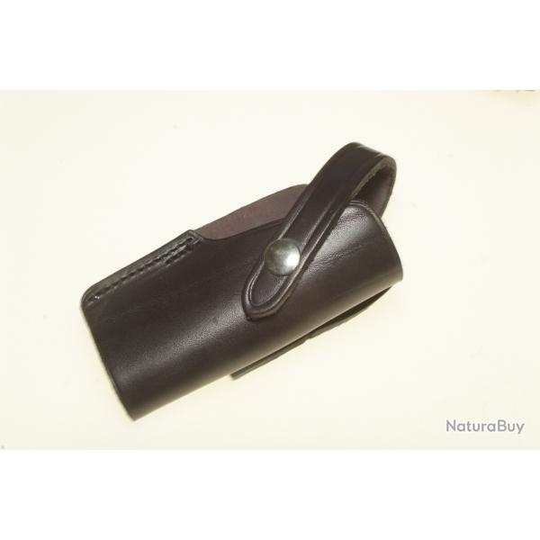 Holster de ceinture cuir pour arme de poing