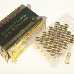 36 carouches Flobert 9 mm plombs de 6