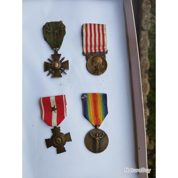 M�dailles fran�aises WW1