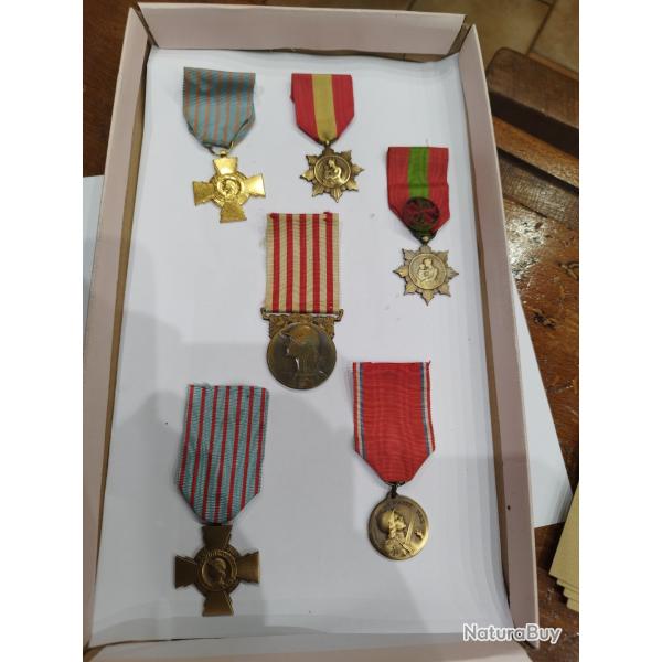 M�dailles fran�aises WW1 lot num�ro 3