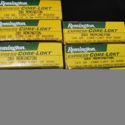 douilles 280 remington