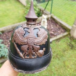 Casque &agrave; pointe PRUSSIEN 1915