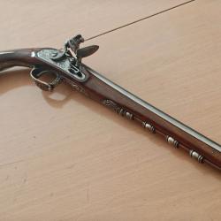 Haut de Gamme Pistolet &agrave; Silex Florentin - Fr&egrave;res Rayck - Calibre .54 poudre noire