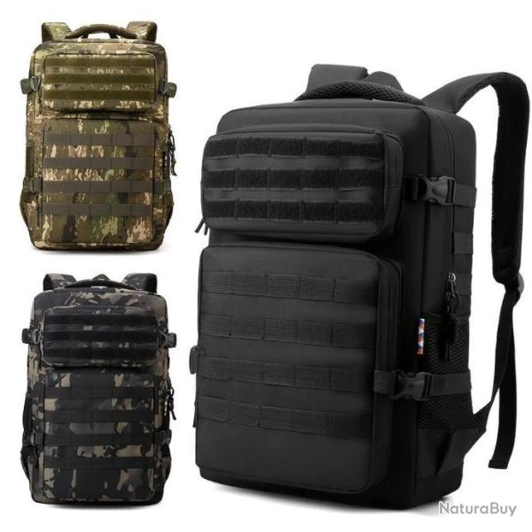 SAC A DOS ELITE PRO 35L NOIR MILITAIRE RANDONNEE COMMANDO AIRSOFT ARMEE