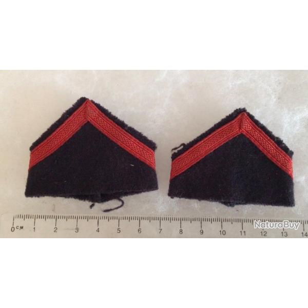 SAPEURS POMPIERS - paire de passants d'�paules SAPEUR 1� classe