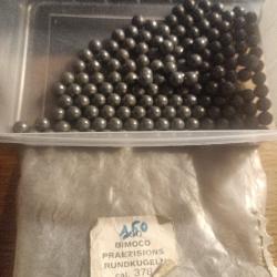 Lot 150 balles poudre noir cal 378. Cal 36. Ancien stock armurerie