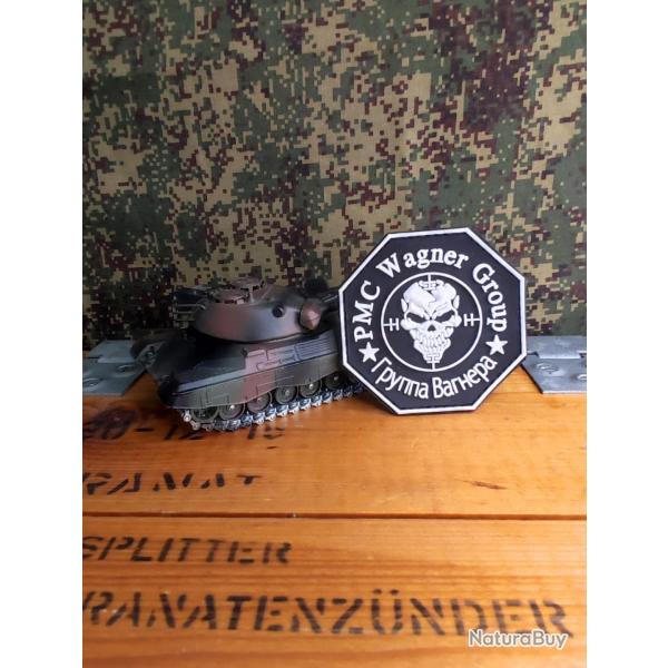 Patch pvc octogonal style pmc Wagner russe tactical crane airsoft �cusson phosphorescent