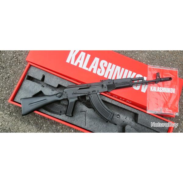 r�plique AK 101 AK101 airgun 4.5mm CO2 semi automatique crosse composite repliable