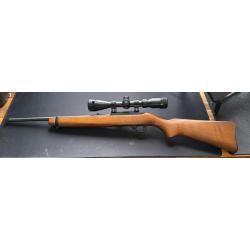 Ruger 10/22 + lunette HAWKE 3-9x40