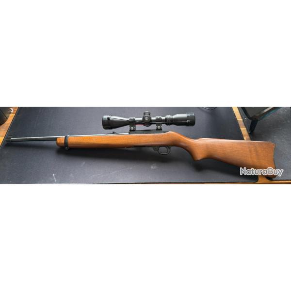 Ruger 10/22 + lunette HAWKE 3-9x40