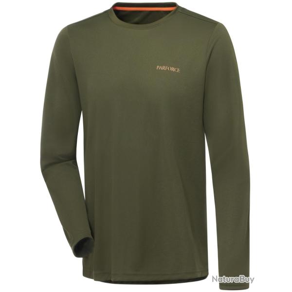 Funktions Longsleeve Couleur Oliv