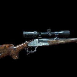Magnifique Kipplauf Scheiring 300 Win Mag avec sa lunette Schmidt et bender Stratos 1,5-8x42