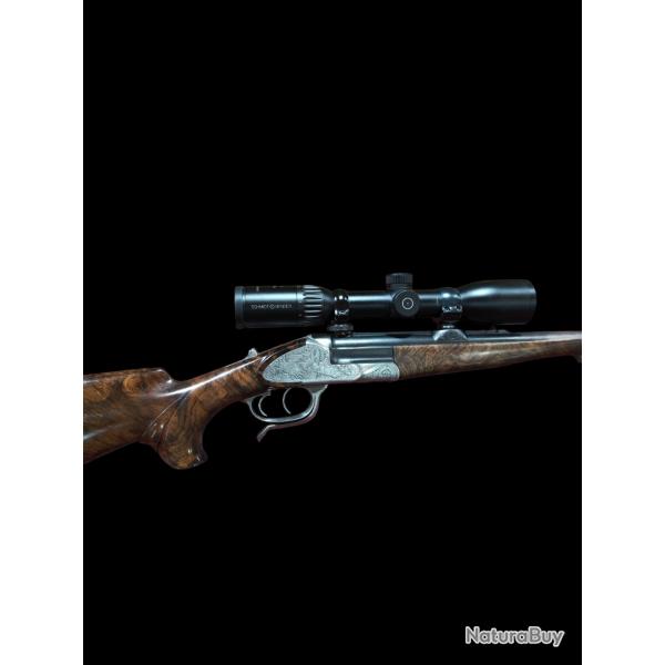 Magnifique Kipplauf Scheiring 300 Win Mag avec sa lunette Schmidt et bender Stratos 1,5-8x42