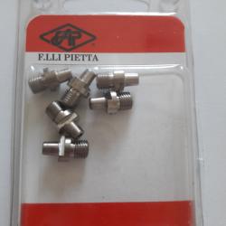 6 Chemin&eacute;es INOX  robuste pour remington  Pietta 1858