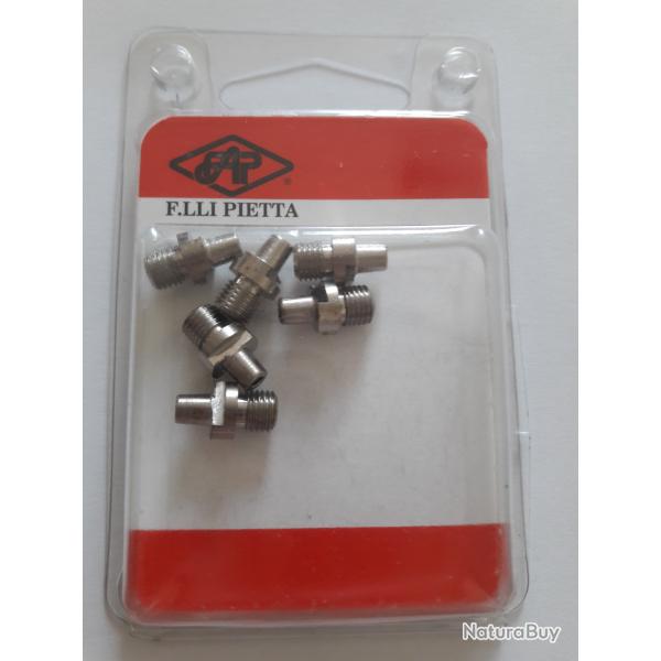 6 Chemin�es INOX  robuste pour remington  Pietta 1858