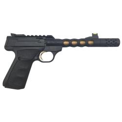 OCCASION - PISTOLET BROWNING BUCK MARK VISION BLACK GOLD HEX UFX CAL.22LR FILET&Eacute;