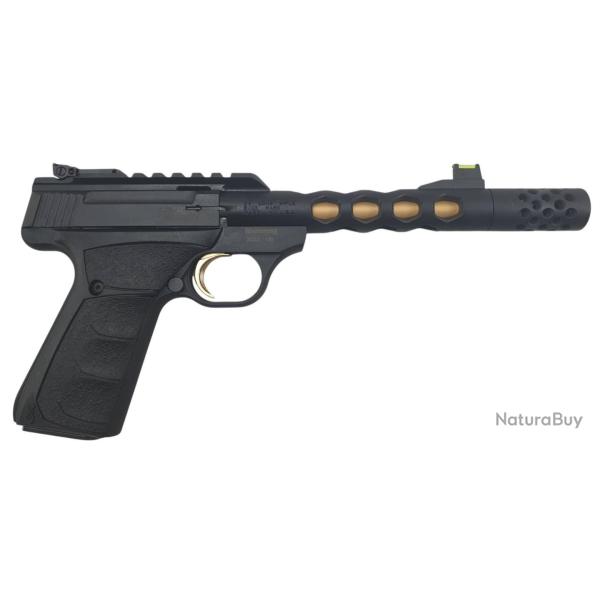 OCCASION - PISTOLET BROWNING BUCK MARK VISION BLACK GOLD HEX UFX CAL.22LR FILET�