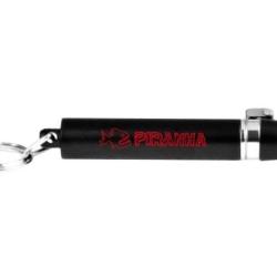 Porte-cl&eacute;s lacrymog&egrave;ne de d&eacute;fense au poivre Piranha Noir