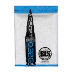 BLS PRECISION Airsoft Pellets 0.32g, 3120 BBs (Bag) - White