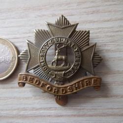 insigne militaire Anglais Cap Badge- Bedfordshire Rgt