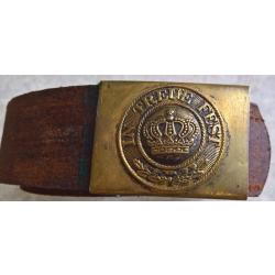 Boucle et ceinturon Allemand WW1, Bavarois