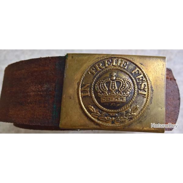 Boucle et ceinturon Allemand WW1, Bavarois