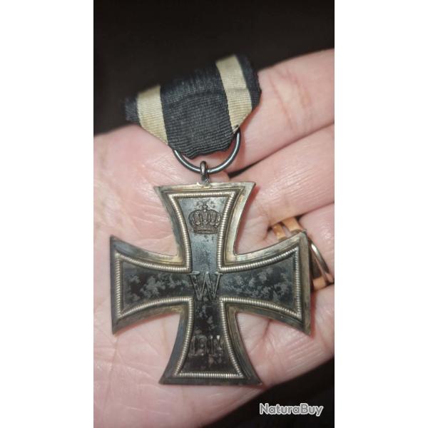 Croix de Fer de 2�me classe  allemande, premi�reguerremondiale(mod�le 1914)