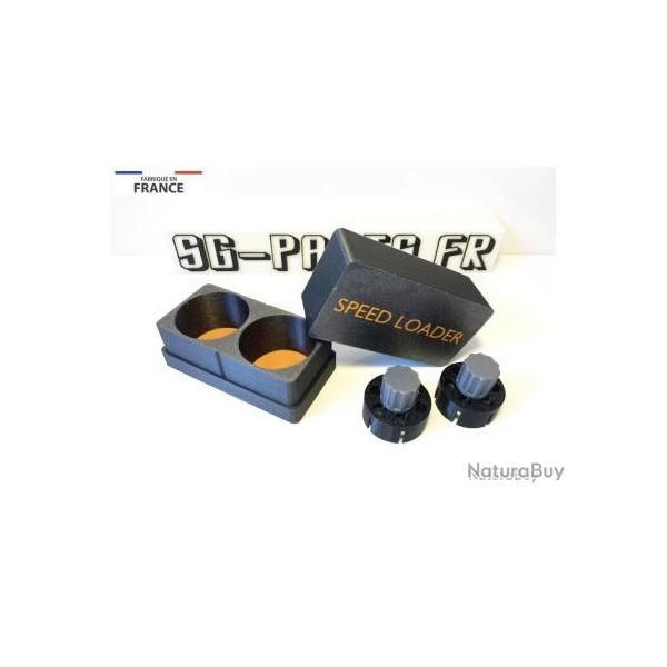 x Boite + 2 Speed Loader pour Revolver **44 Magnum