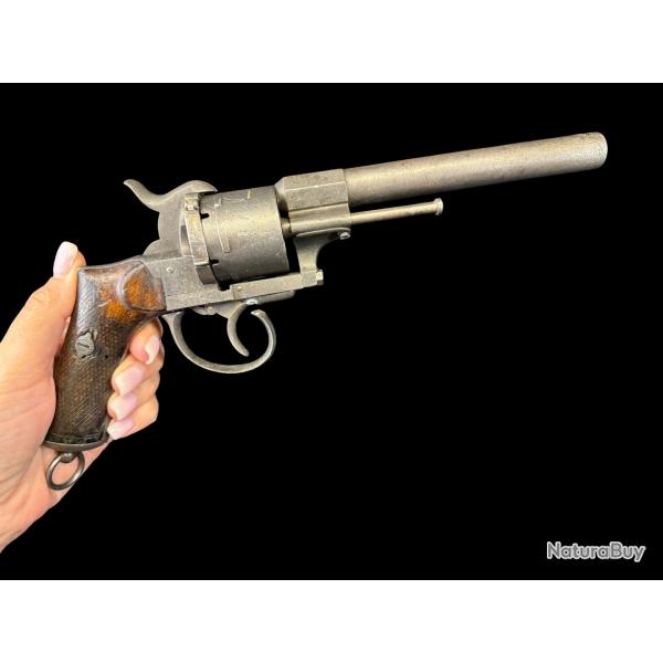 REVOLVER SIGN� LEFAUCHEUX cal. 12mm � broche