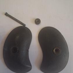 paire de plaquettes pour pistolet Derringer CAL 41